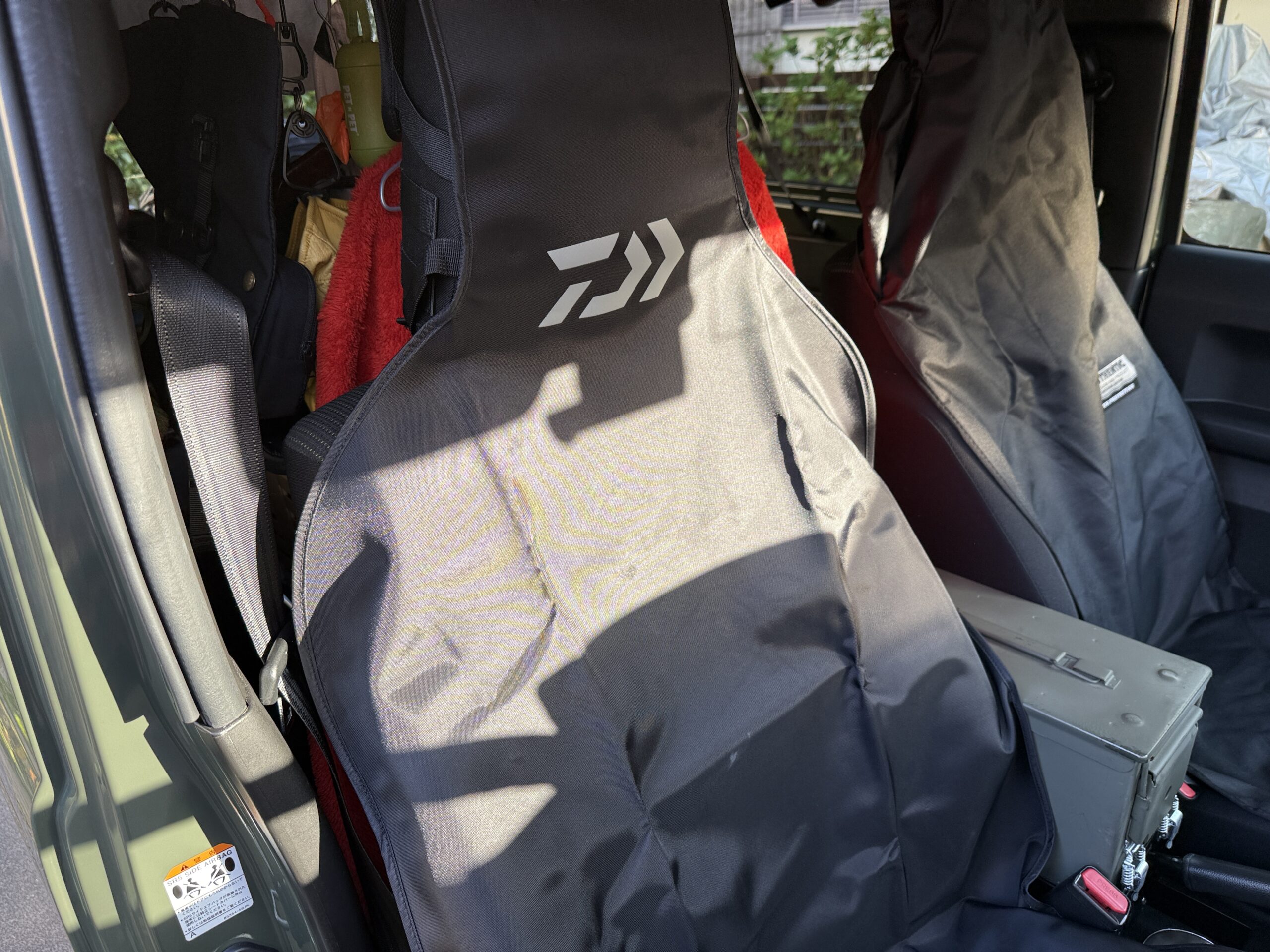 発車オーライをジムニーに付けた状態