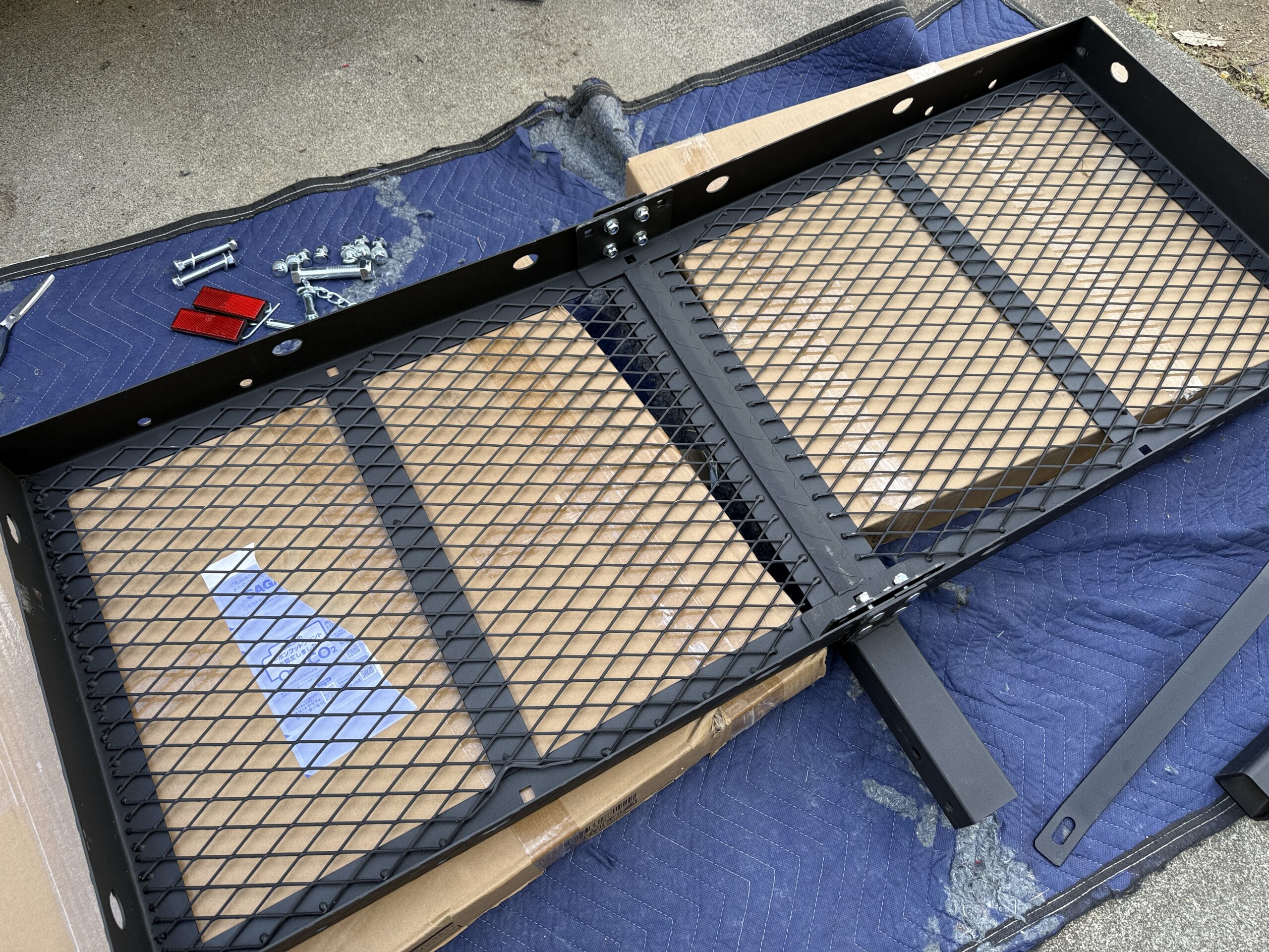 ボルトを組んだ状態