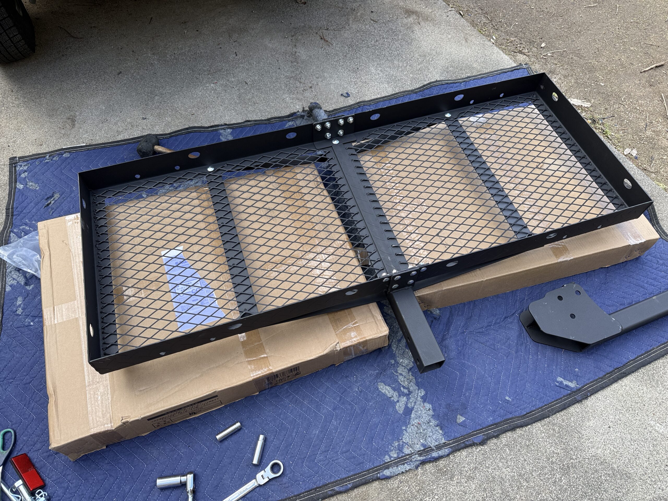 完成したヒッチキャリア