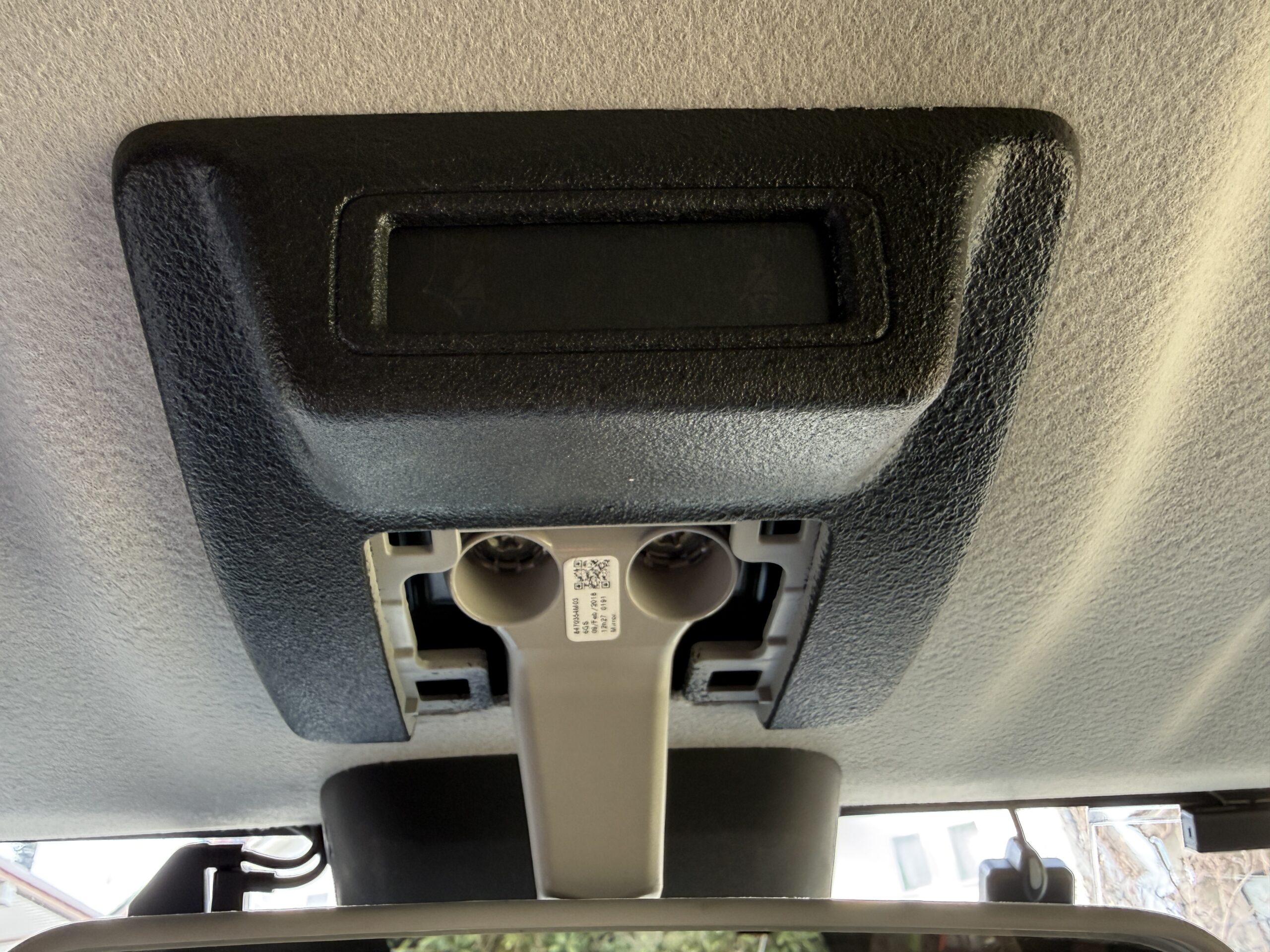 ジムニーにD2にルームミラーを付けた