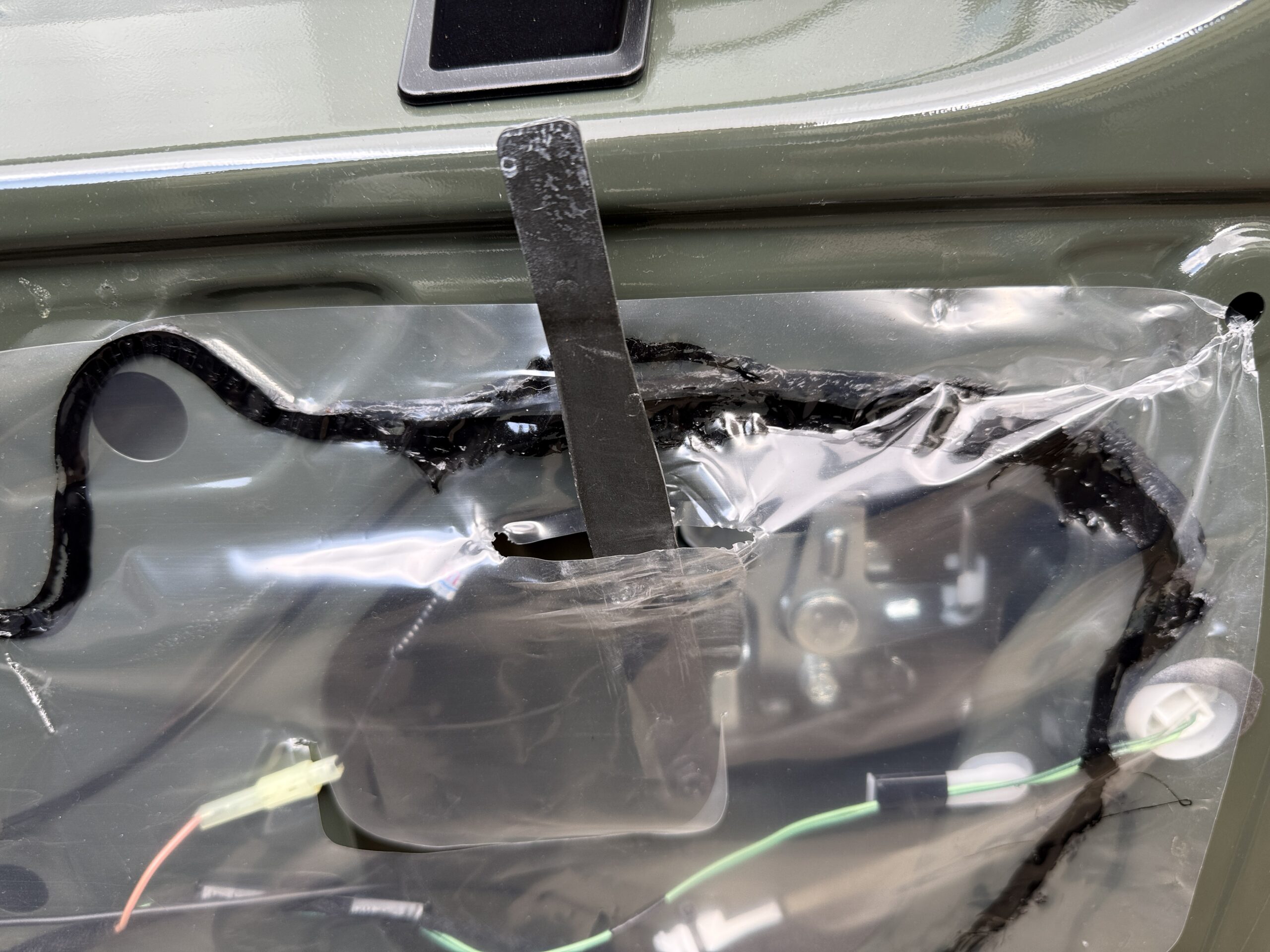 ハイブリッジファーストの車中泊用のノブ