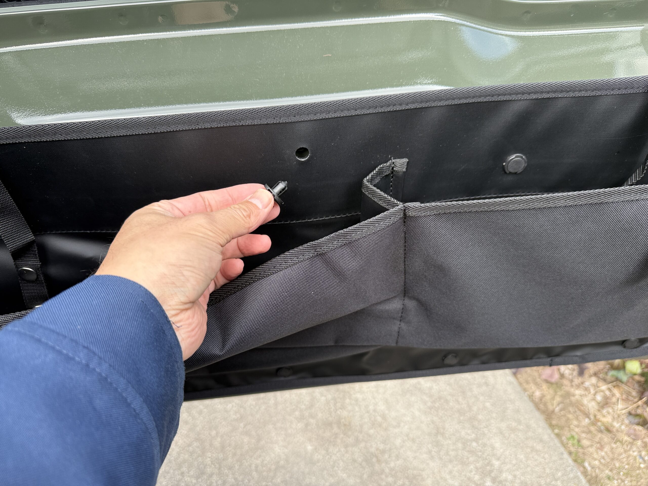 クリップと左手