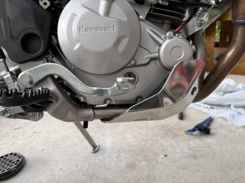 取り付けたB&B OFFROAD