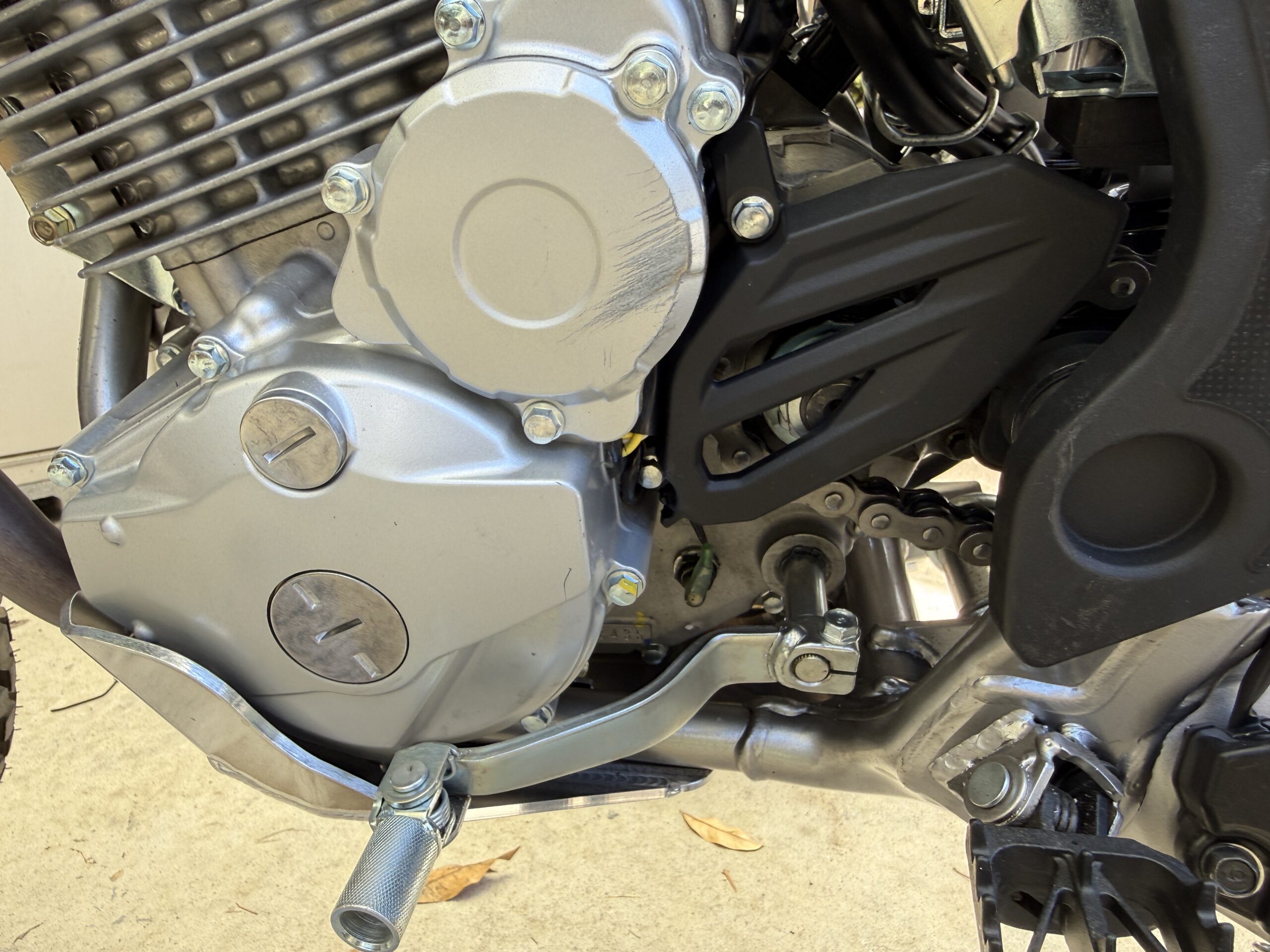 元に戻したKLX230